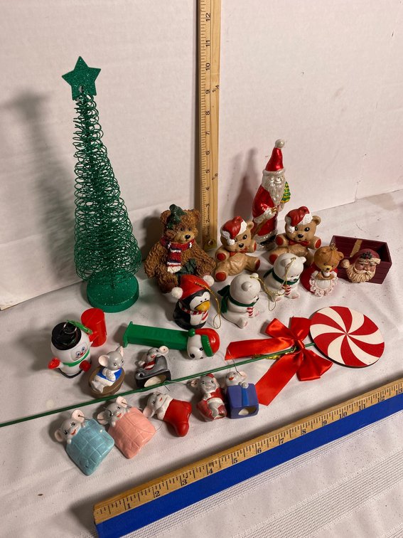 CHRISTMAS TREE ORNAMENTS