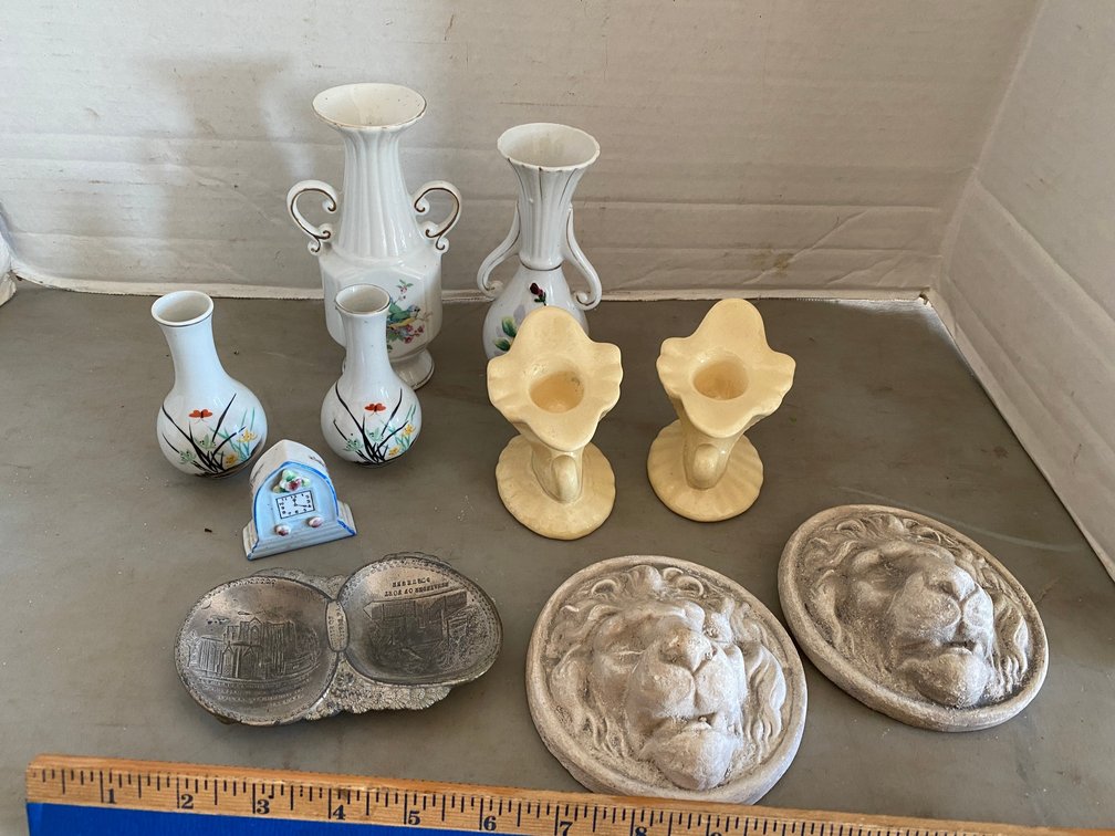 VASES AND CANDLE HOLDERS