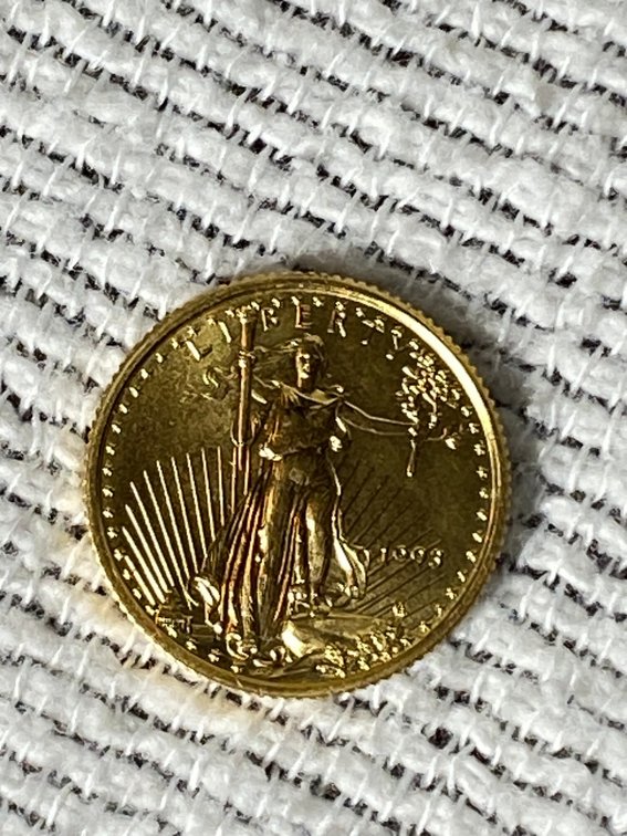 1993 $5 GOLD PIECE
