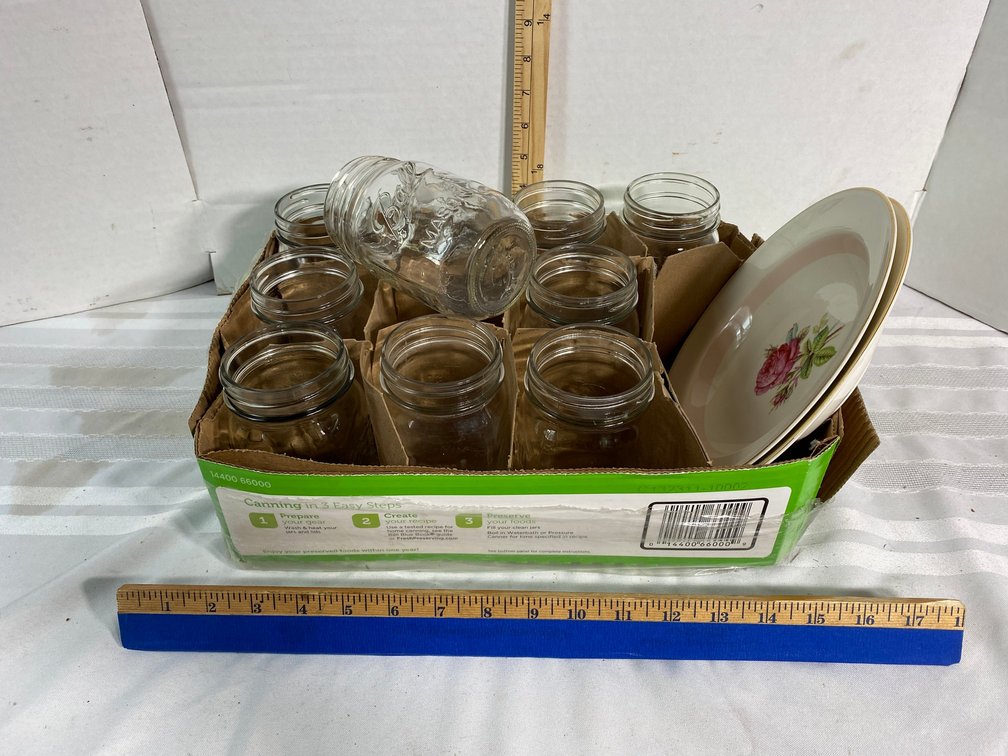 COLLECTION OF PINT SIZE BALL MASON JARS