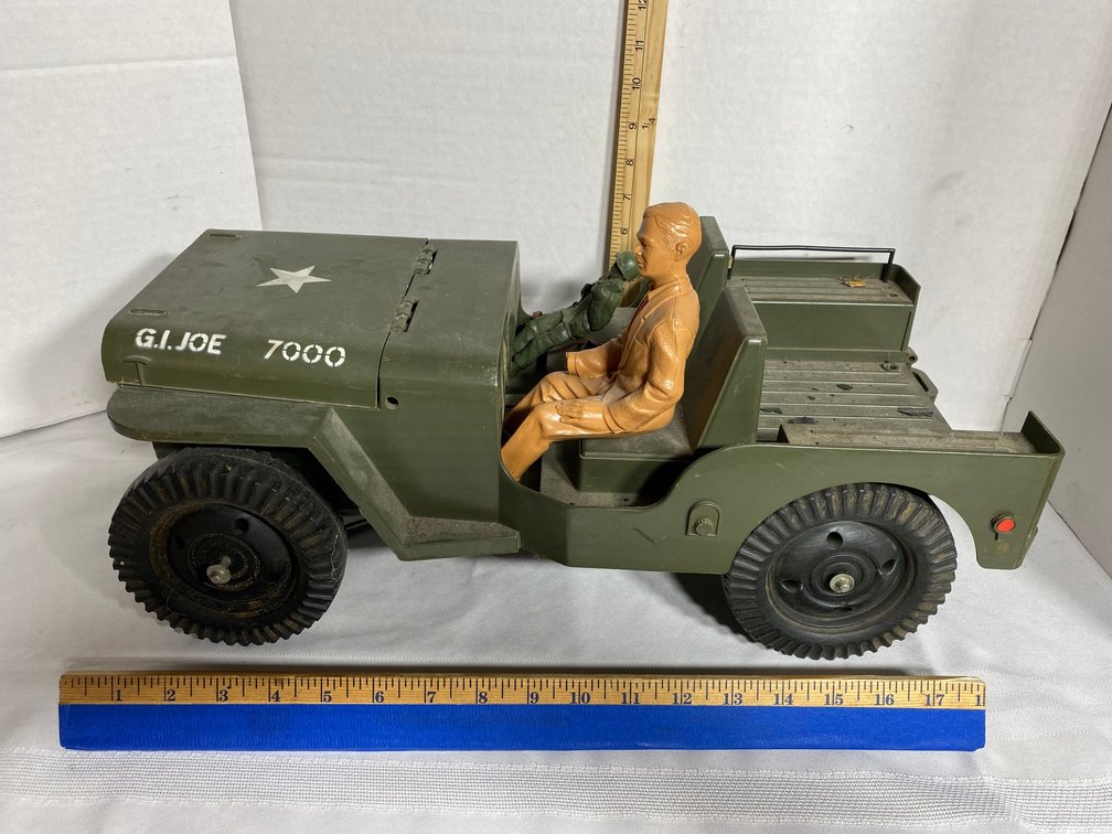 1965, GI JOE COMBAT JEEP