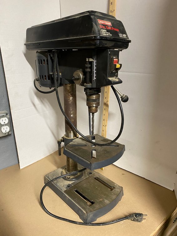 CRAFTSMAN EIGHT-INCH DRILL PRESS