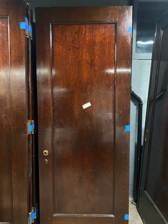 EIGHT ANTIQUE DOORS