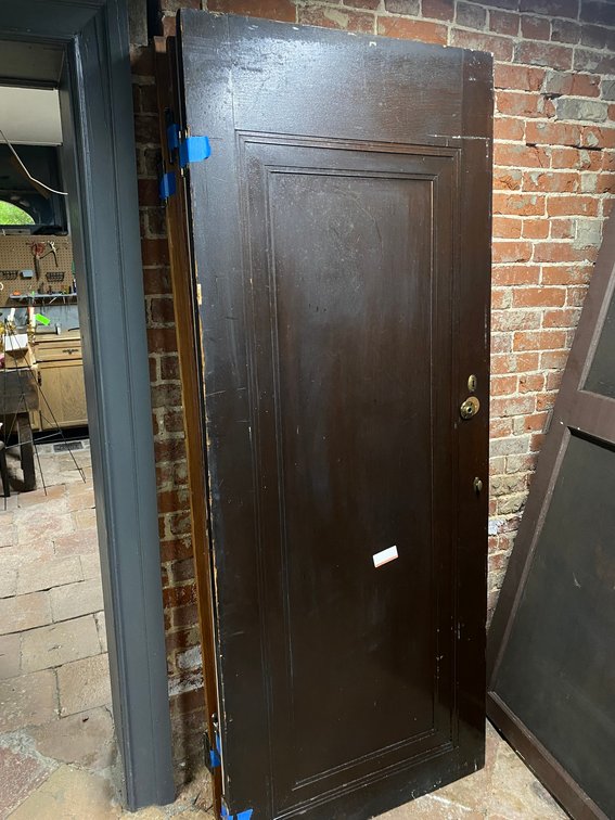 FOUR ASSORTED ANTIQUE DOORS