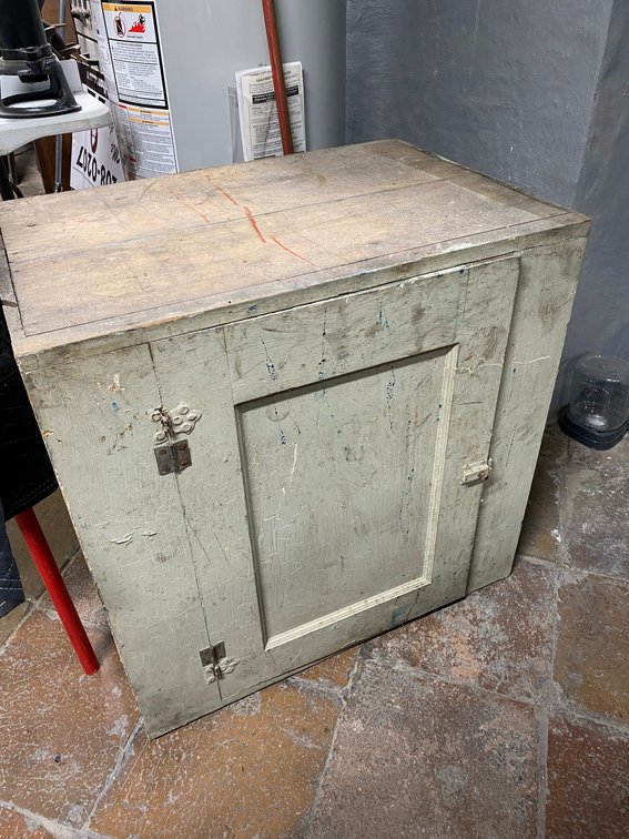 VINTAGE WOODEN BASE CABINET