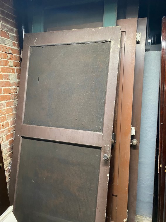 6 OR 7 ASSORTED DOORS