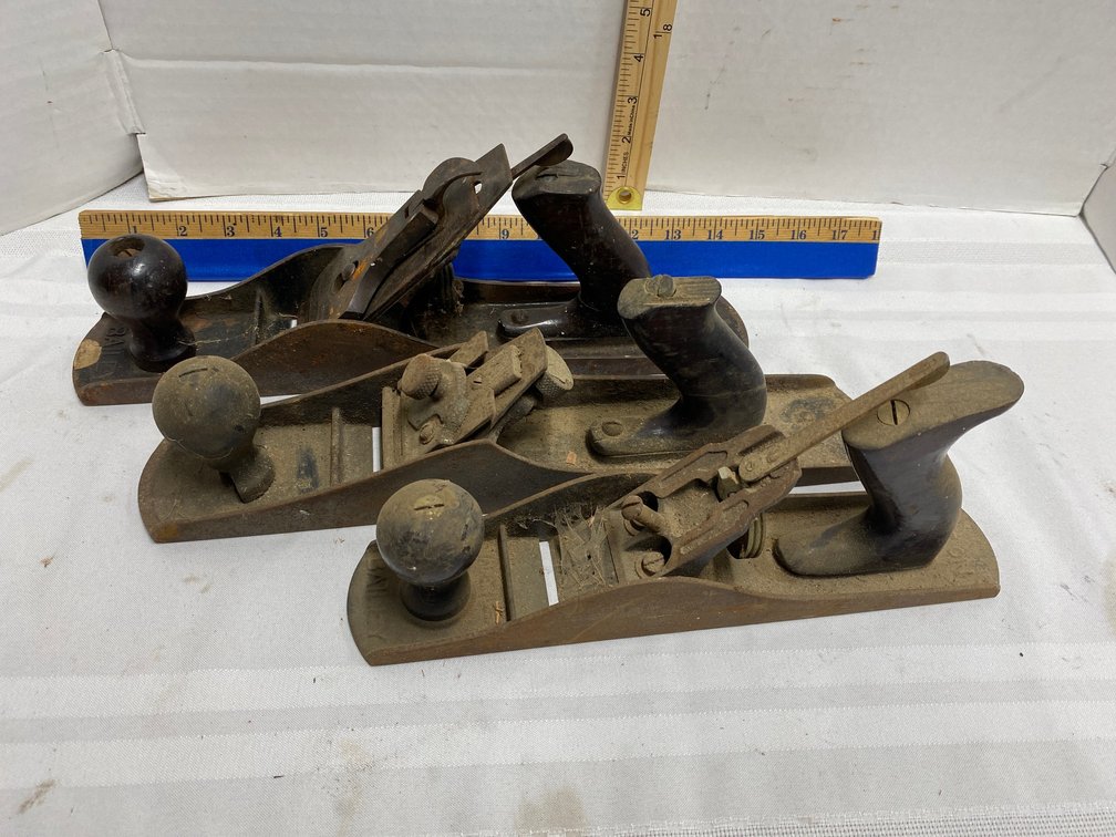 THREE WOOD PLANES