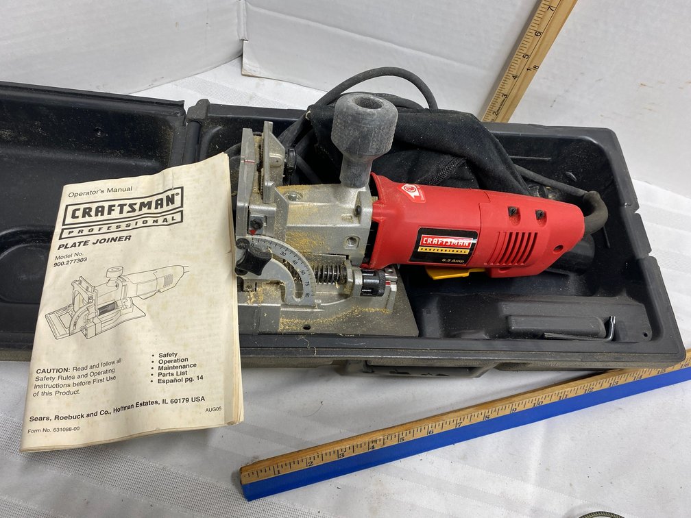CRAFTSMAN PROFESSIONAL PLATE JOINER MODEL 900-277303