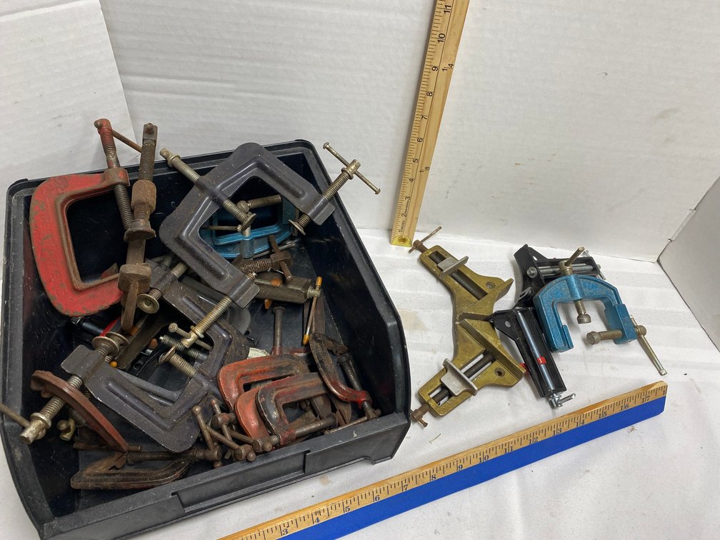 ASSORTMENT OF CLAMPS
