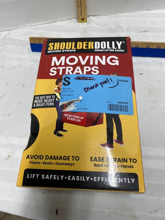 SHOULDER DOLLY LIFTING STRAP SYSTEM