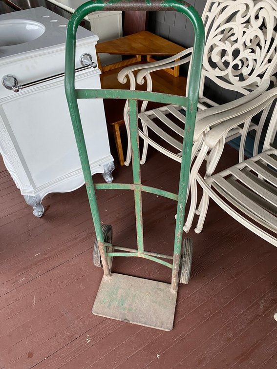 TWO-WHEEL DOLLY WITH SOLID TIRES