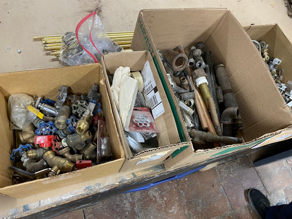 SOLDER, PLUMBING SUPPLIES, FITTINGS