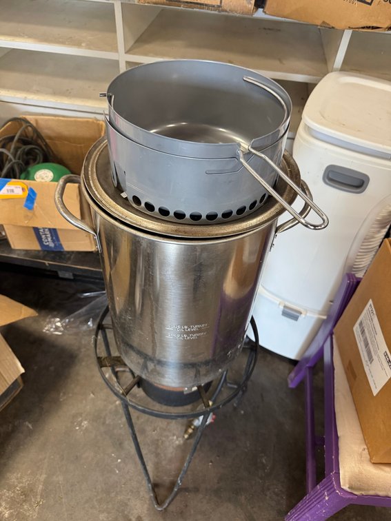 Stockpot and propane fryer