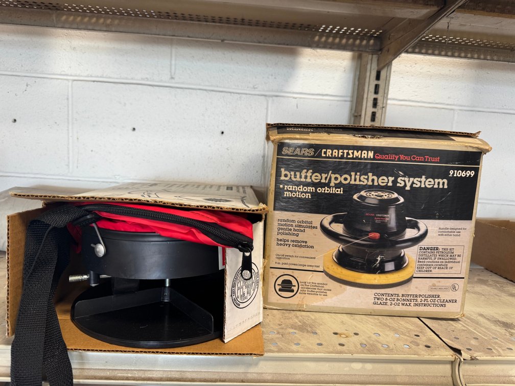 Craftsman polisher and seed spreader