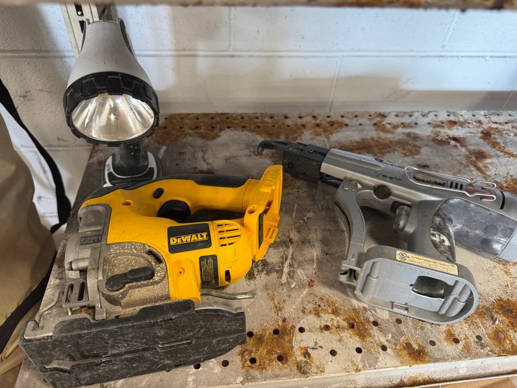 DeWalt jigsaw and cordless tools