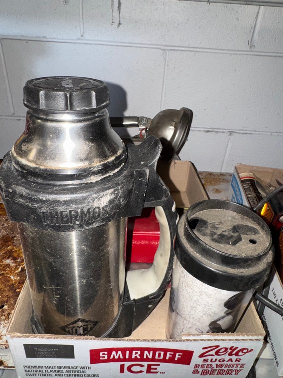 Trailer tail light and cups