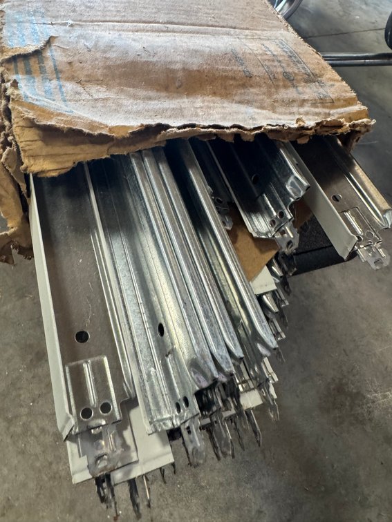 Metal framing components