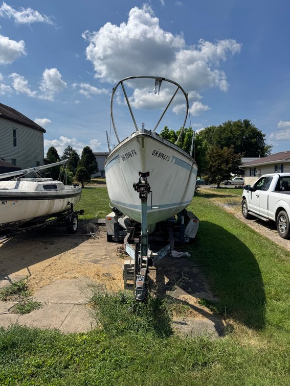 1977 Sailboat with trailer