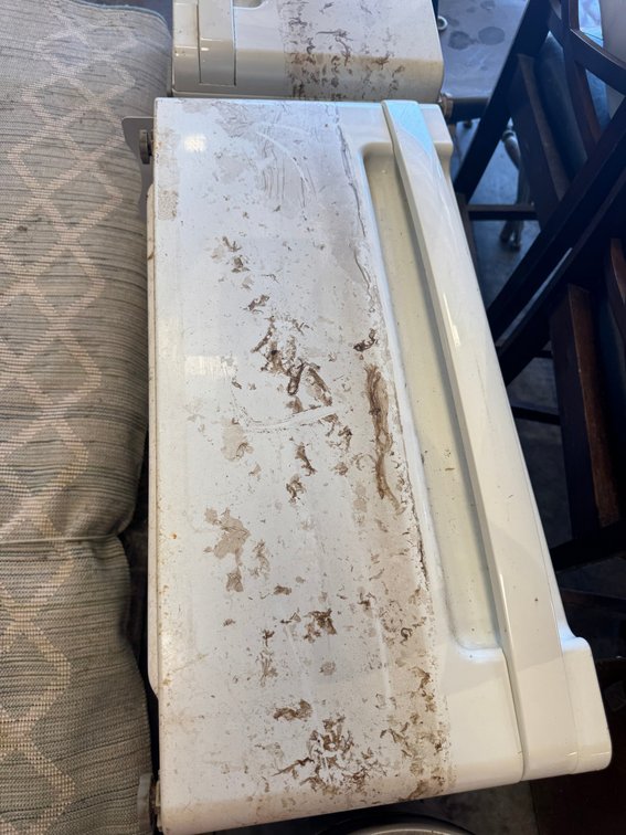 Laundry pedestal drawers