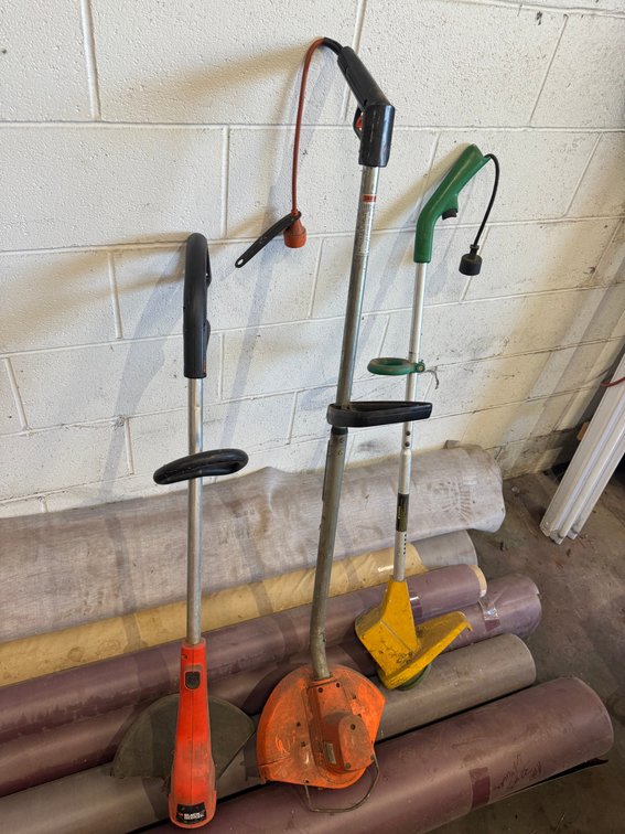 Electric string trimmers