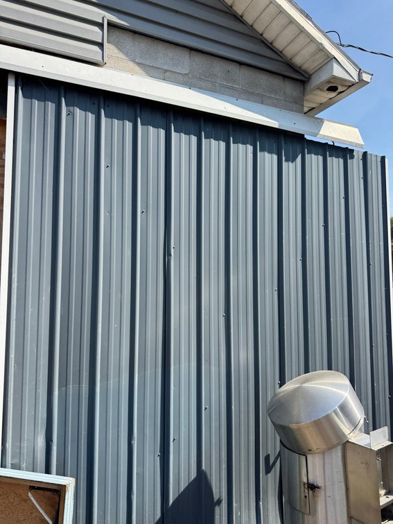 Shed sliding door