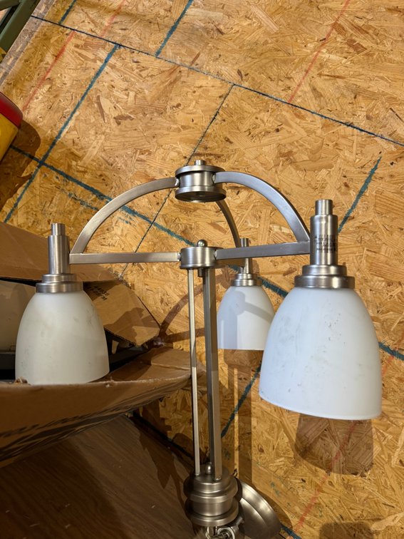 Three-light fixture