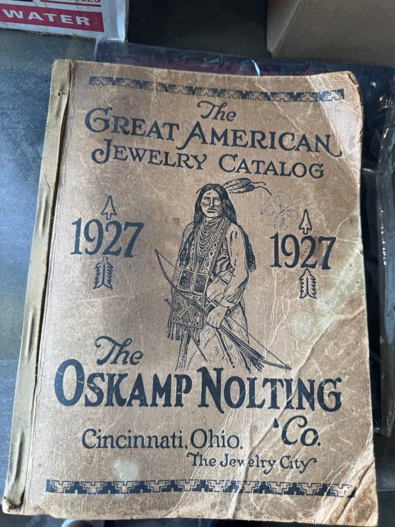 Vintage jewelry catalog