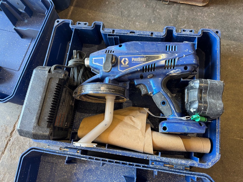 Graco handheld paint sprayer