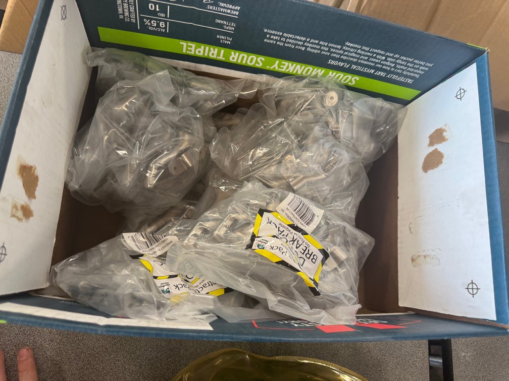 Packaged plastic fittings