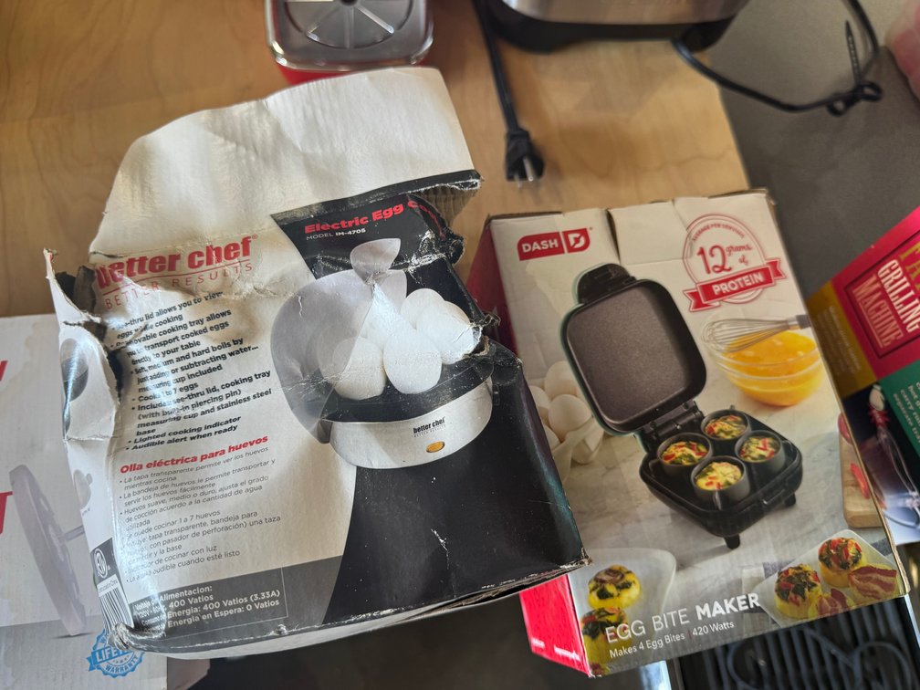 Small kitchen appliances