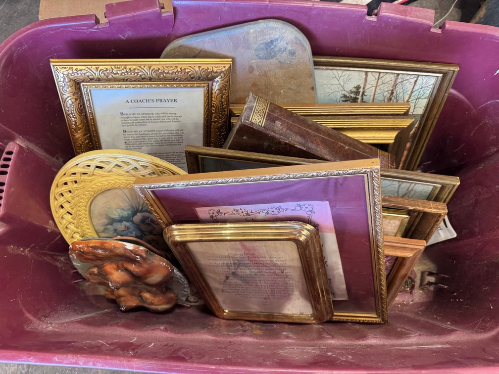 Picture frames and artwork