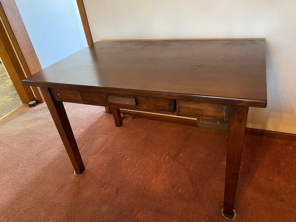 Desk with drawer