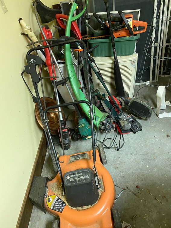 Assortment of lawn and garden tools