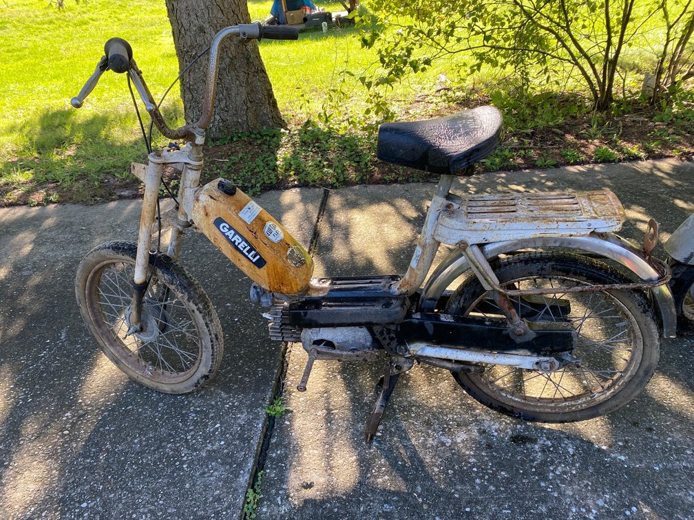 Vintage Garelli Eureka Flex Moped