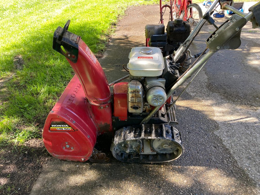 Honda HS50 Tracked Two-Stage Snowblower