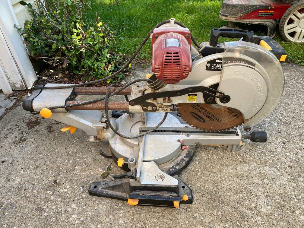 Chicago Electric 12 in. Sliding Miter Saw
