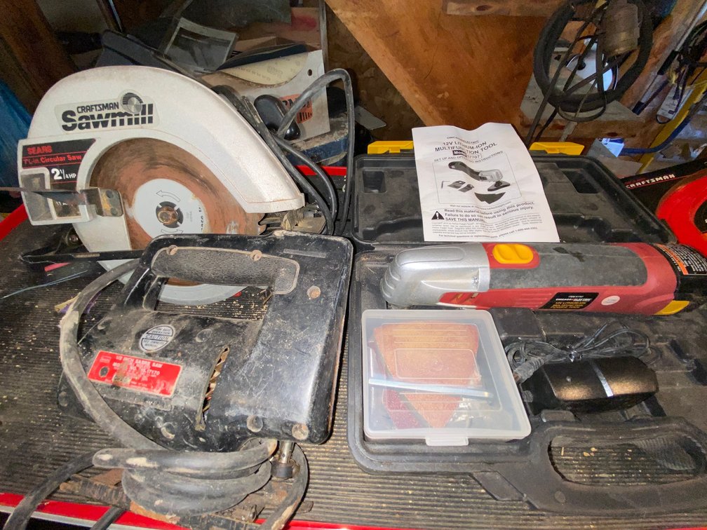 Multi-Tool, Circular Saw & Saber Saw