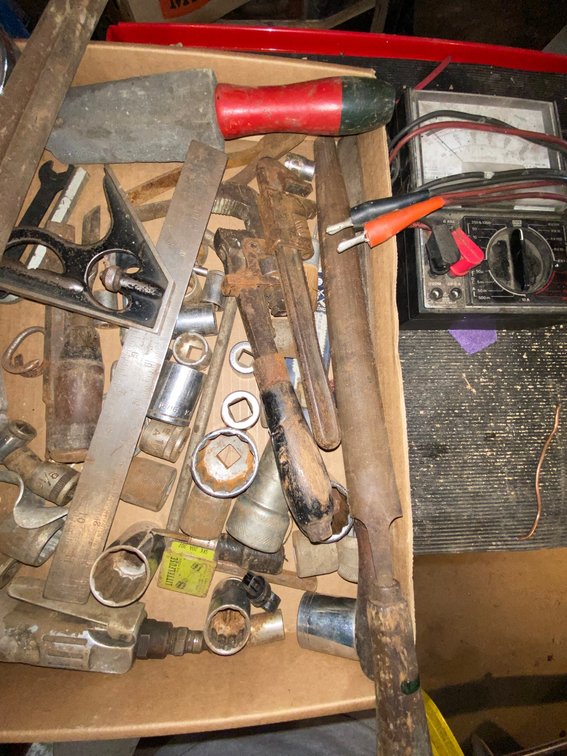 Ohms Meter, Sockets & Misc. Tools