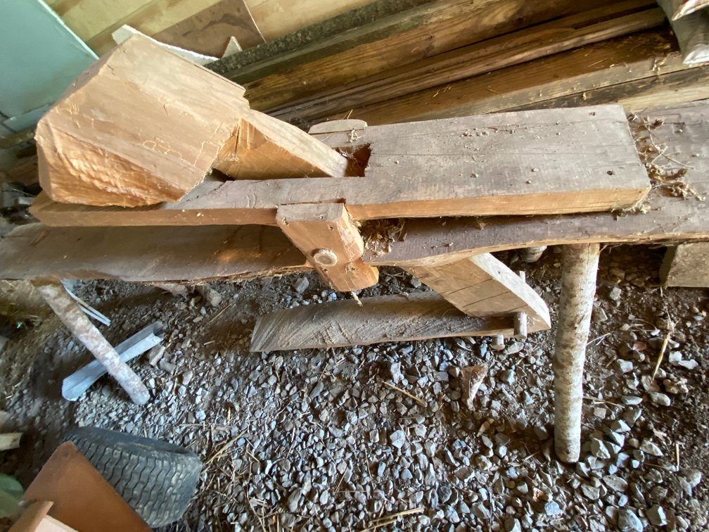 Primitive Bow-Making Vise