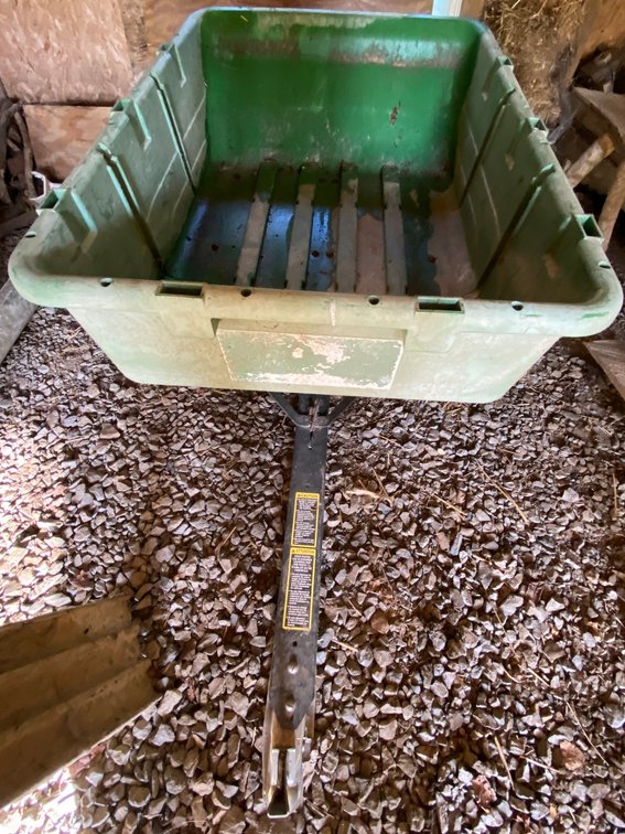 Plastic Yard Cart