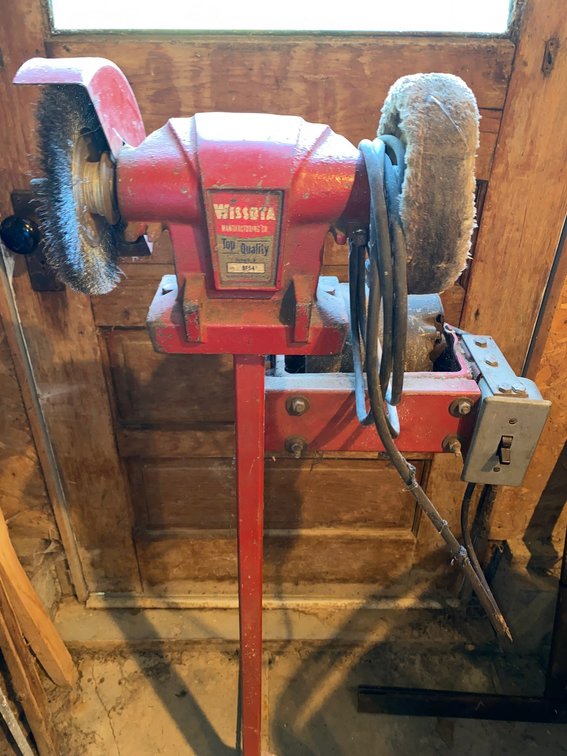 Bench Grinder & Stand