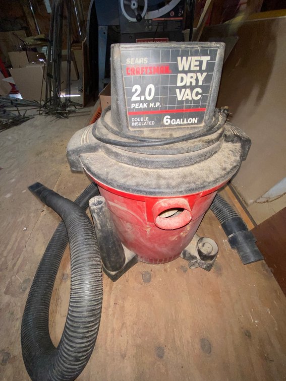 Craftsman Wet Dy Vac - 2.0 HP