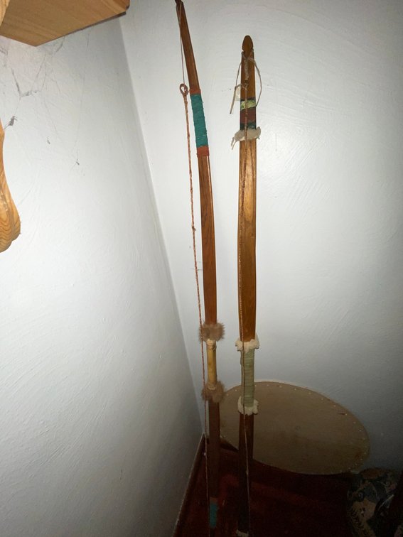 Two Handmade Longbows