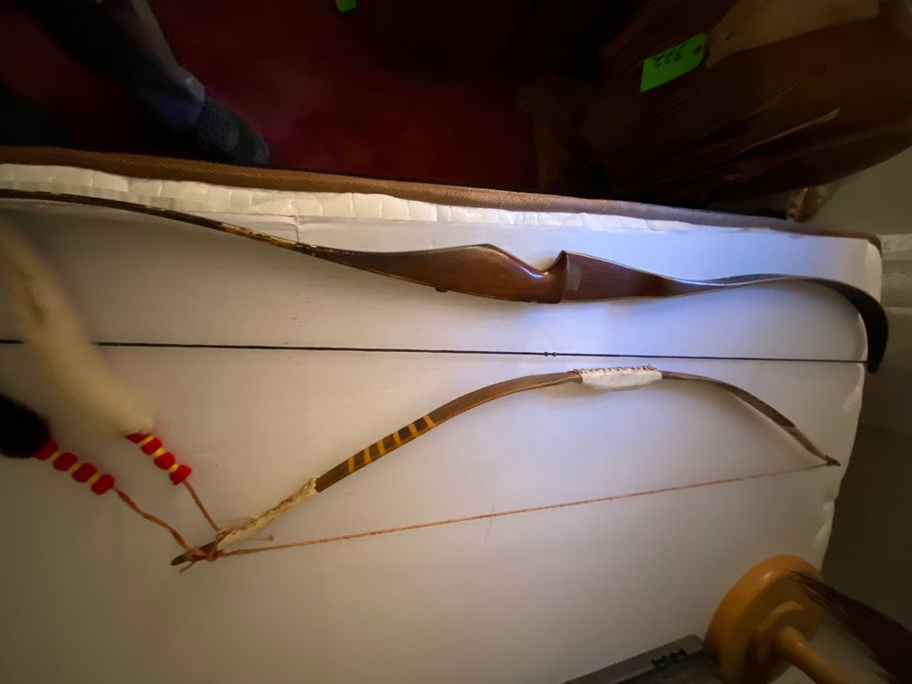 Two Bows incl. Bear Recurve