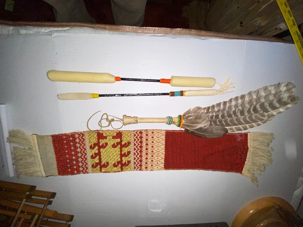 Drumsticks & Ritual Leather Items