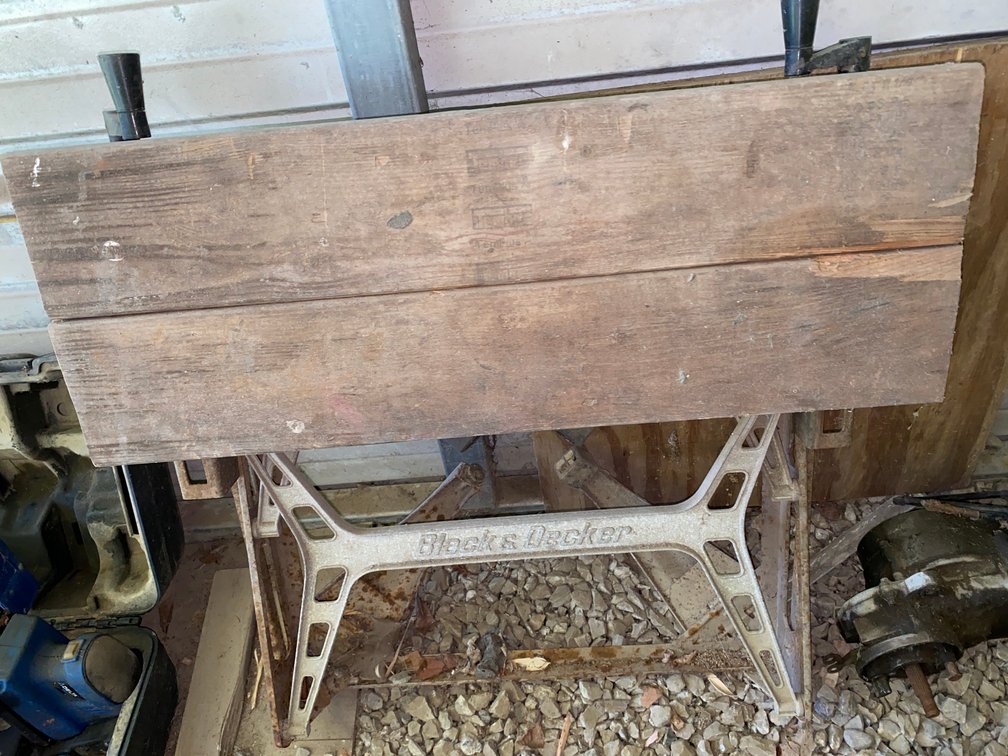 Black and Decker work bench