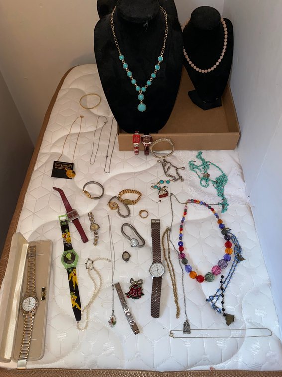 Flat of Jewelry