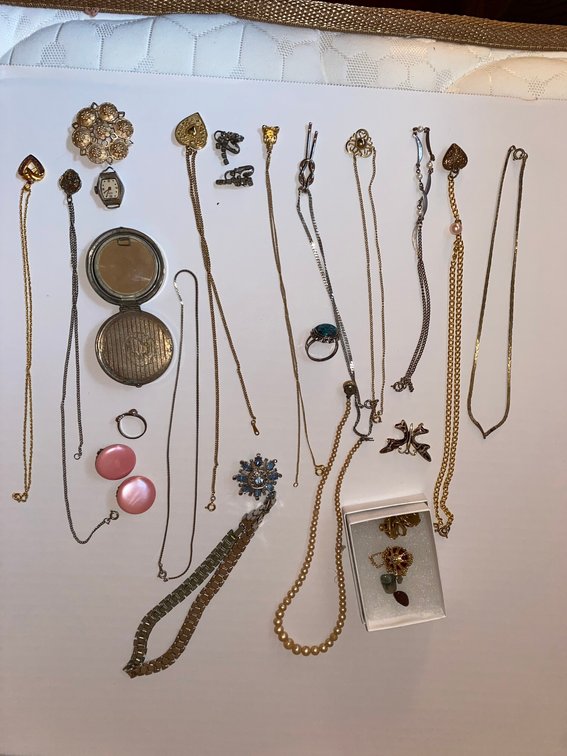 Flat of Jewelry