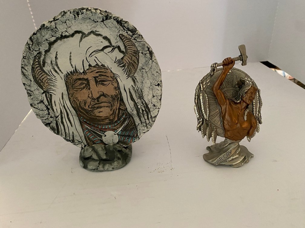 Two Native American Decorative Items