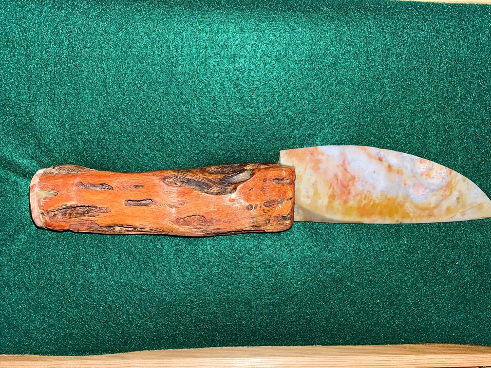 Stone Blade with Handle